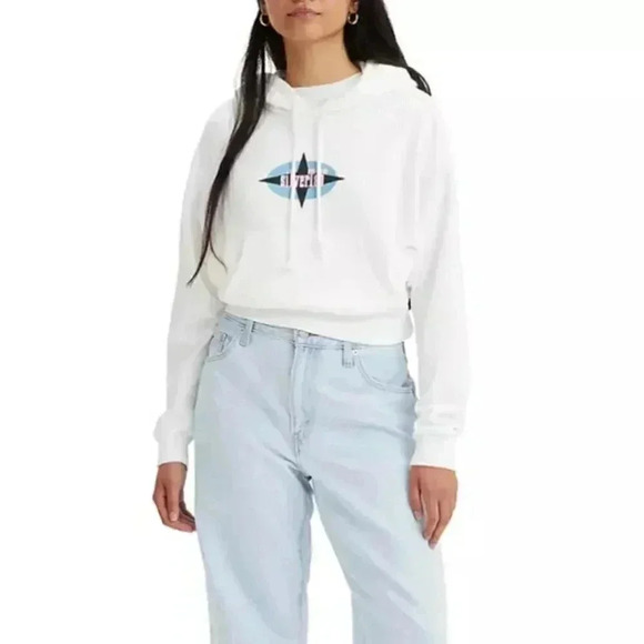 Levi’s Cropped Hoodie​​ - Picture 1 of 9